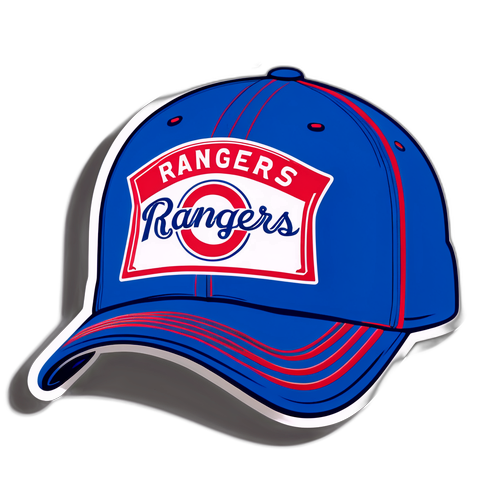 Vintage Texas Rangers Baseball Cap Design