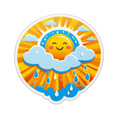 Masayang Panahon Ngayon Sticker