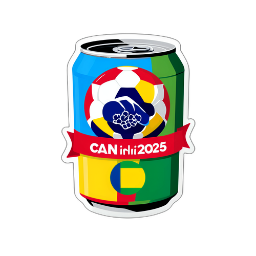 Sticker voor CAN 2025 halve finales