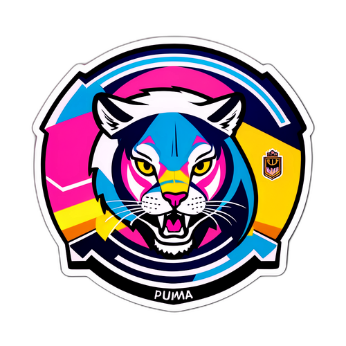 Sticker ya Michuano ya Timu za Mpira wa Miguu
