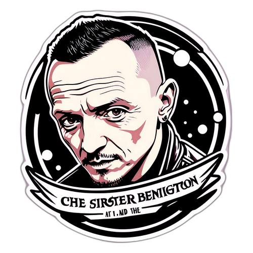 चेस्टर बेनिंगटन की स्मृति स्टिकर