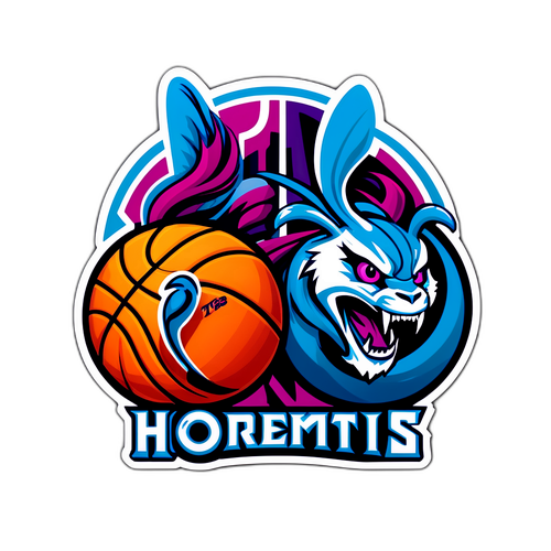 Sticker ng Pagtutugma ng 76ers at Hornets