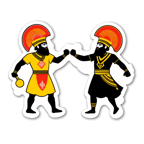 Sticker simbolic duel Persepolis și Al-Nassr