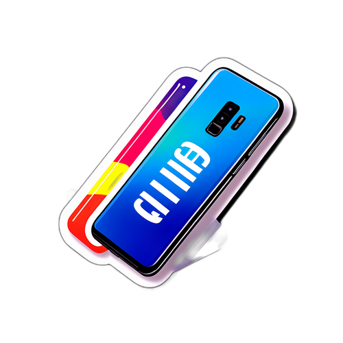 Autocollant Samsung Design Épuré