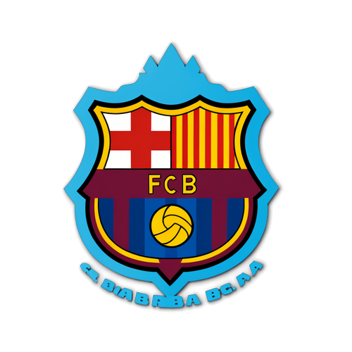 ¡Increíble! El Sticker de FC Barcelona que Todos los Fans Querrán Tener