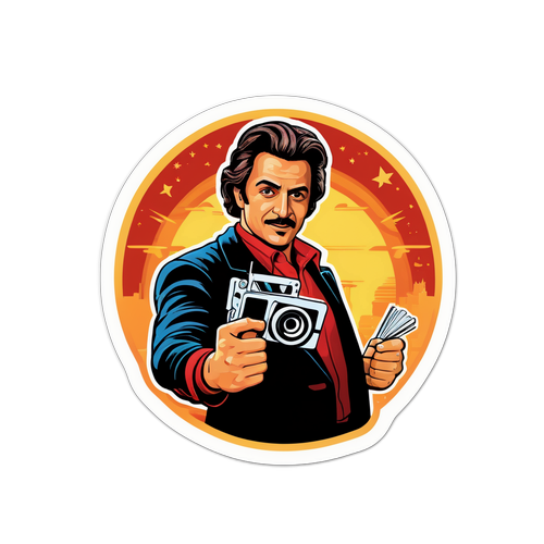 Sticker cu Amza Pellea