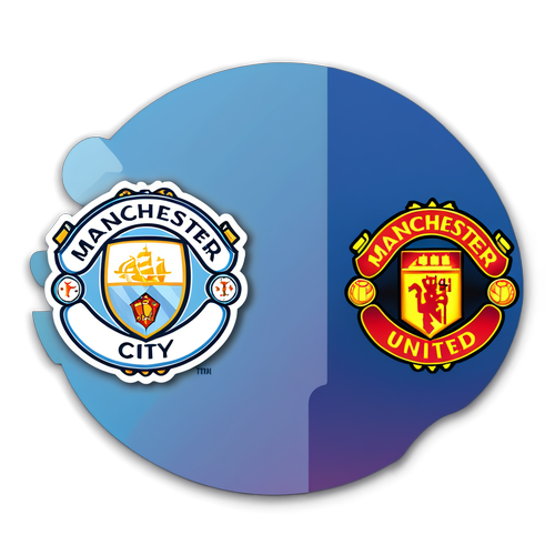 Pertarungan Epic! Logo Manchester City vs Manchester United dalam Reka Bentuk Sekeral Menarik!