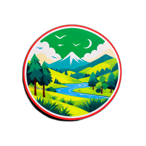 Tekirdağ Doğa Temalı Sticker