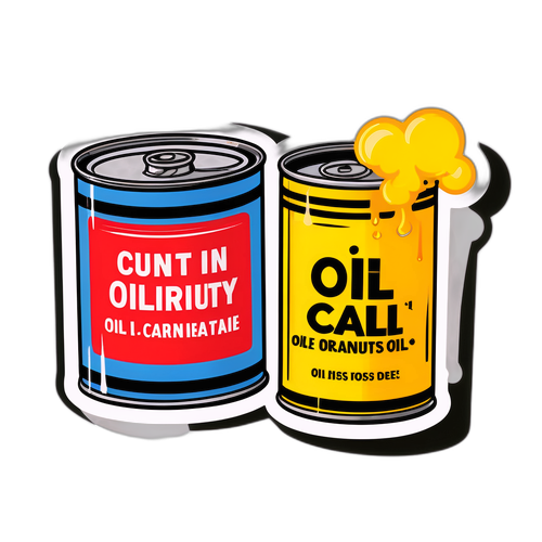 劣质油品警示贴纸