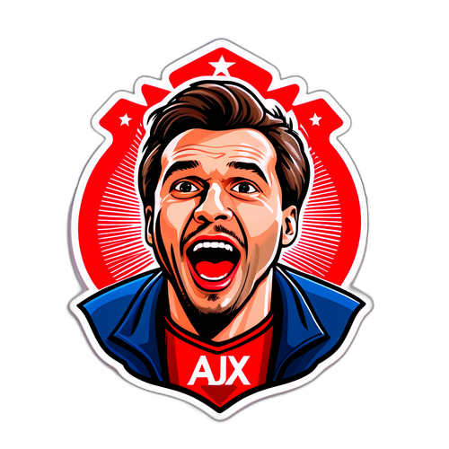 Ajax–Excelsior mérkőzés izgalmas pillanatai