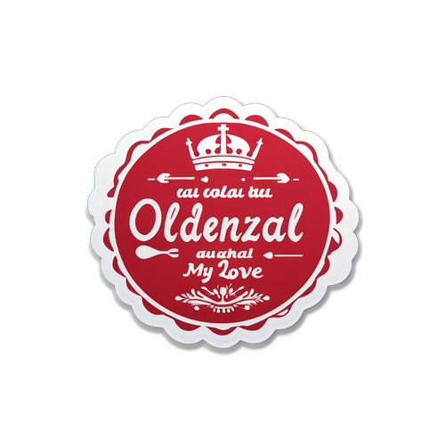 Oldenzaal, Mijn Liefde: De Perfecte Sticker voor Trots en Verbondenheid!