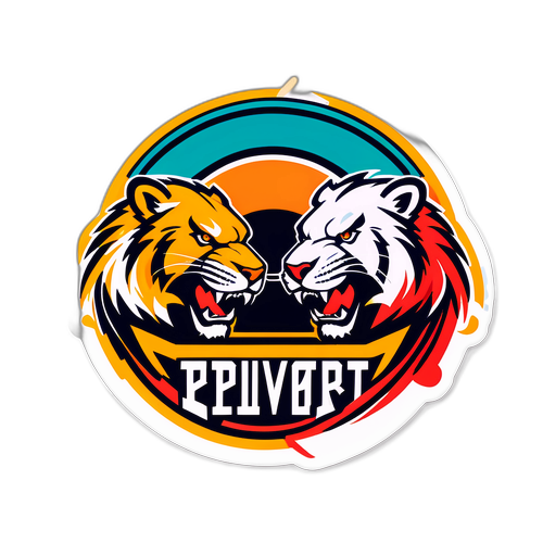 Rivalry Roar: Game Day Sticker