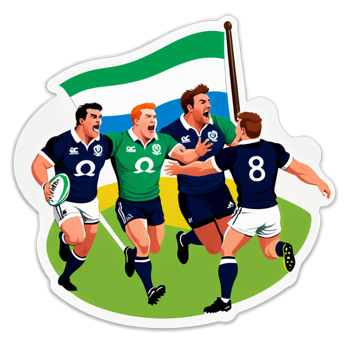 Rugby Match: Scotland vs Ireland