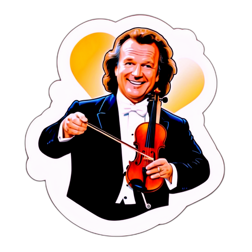 Romantisk klistermærke af Andre Rieu