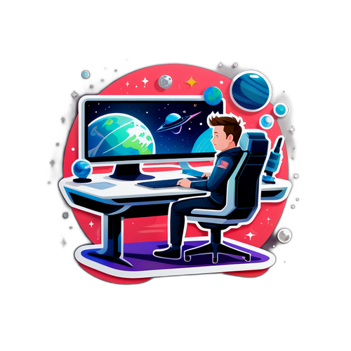 Elon Musk futurisztikus íróasztala