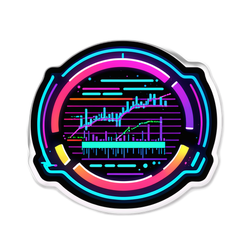 עיצוב טיקר מניות Futuristic