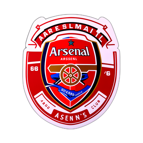 Sticker ya Arsenal ya Kihistoria