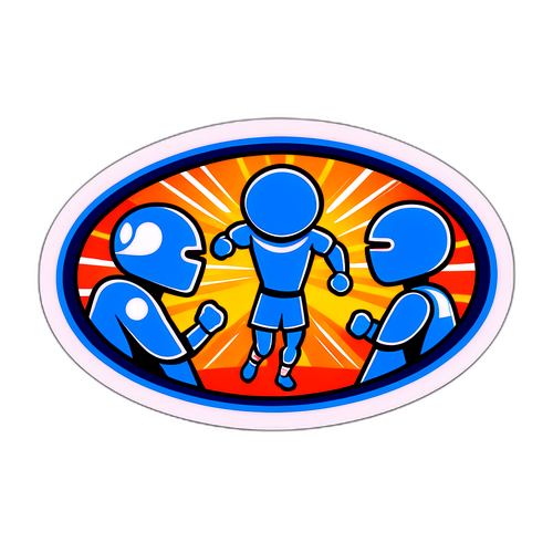 Autocollant de Compétition Sportive