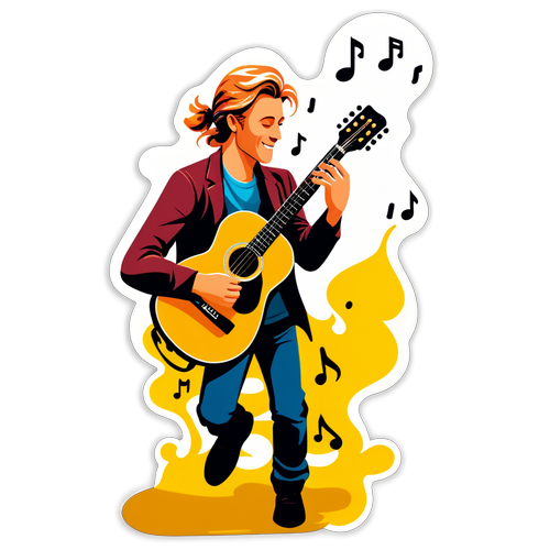 Åge Aleksandersen med gitar