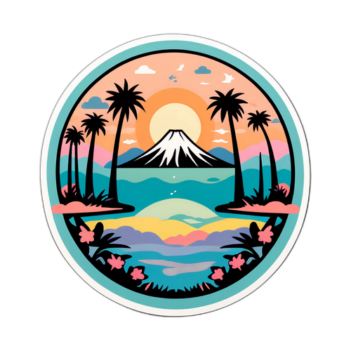 Sticker Serene untuk Oasis