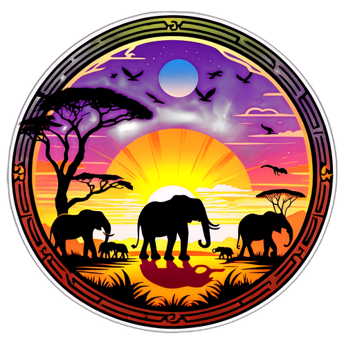 En fantastisk utsikt over Zimbabwes dyreliv