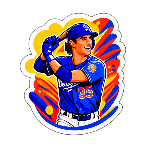 Celebratory Home Run Motivational Sticker