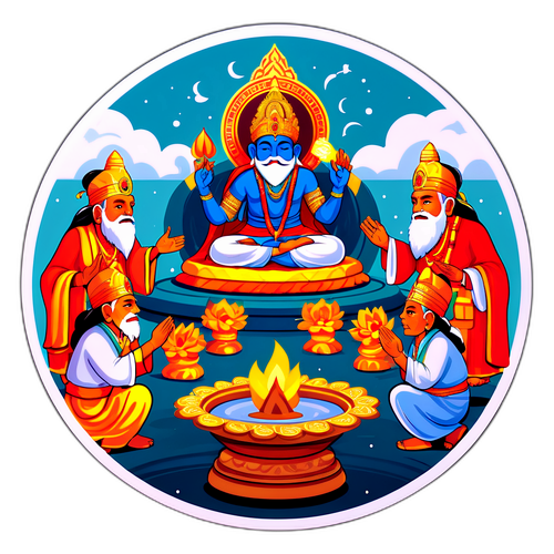 पितृ अमावस्या का अनोखा दृश्य
