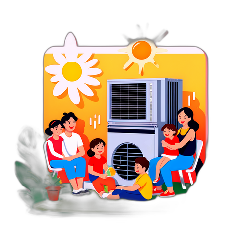 夏日家庭聚会