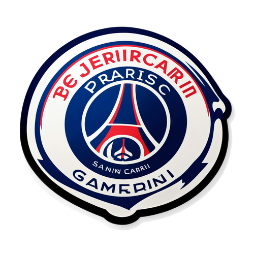 Sticker thể hiện niềm đam mê của các fan Paris Saint-Germain