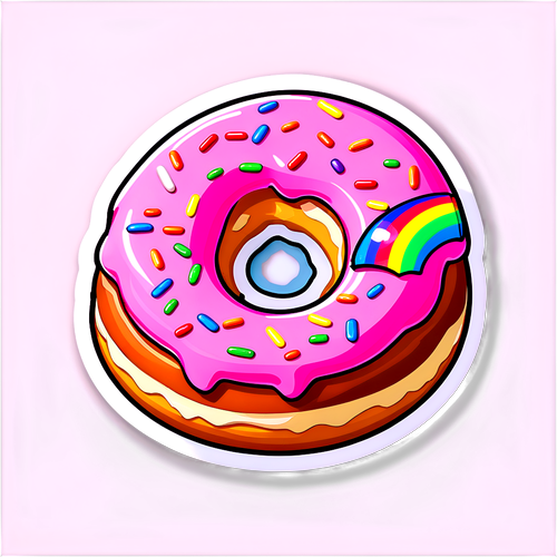 Donut Worry, Be Happy! The Irresistible Rainbow Sprinkle Delight You Can't Resist!