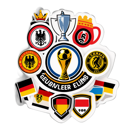 Német Kupa Matchek Sticker