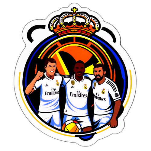 Ετικέτα της νίκης της Ρεάλ Μαδρίτης κατά της Βαλένθια