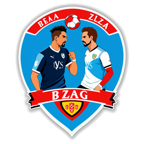 Stiker Pertandingan Braga vs Lazio