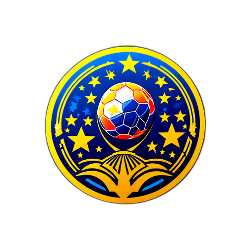 Europa League logo sinisellä taustalla