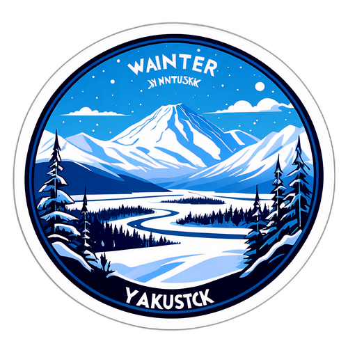 Зима в Якутске