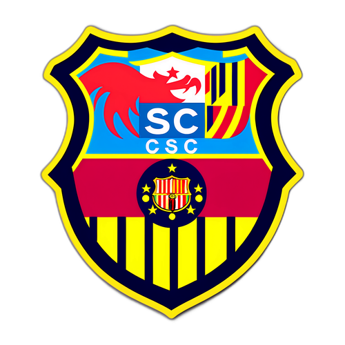 Escudo do Barcelona SC em Arte Digital