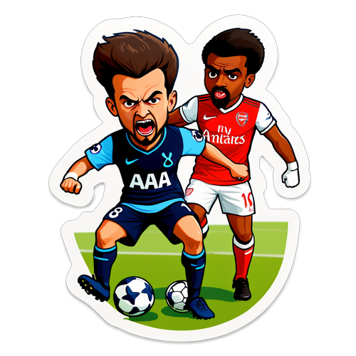 Pohjoislontoon Derby: Tottenhamin ja Arsenalin Maskottien Intensiivinen Taisto!