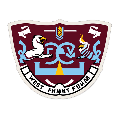 Reka Bentuk Sticker West Ham vs Fulham