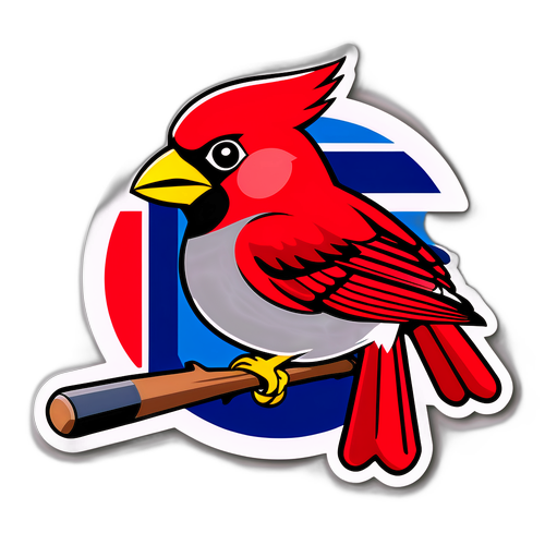 カージナルスとカブスのロゴ融合デザイン