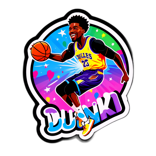 Naji Marshall Slam Dunk Sticker