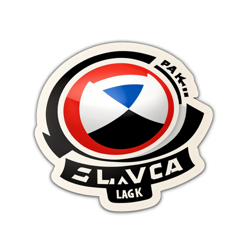 Design samolepky pro zápas PAOK vs. Slavia