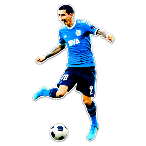 Futboldaki Di Maria'nın Sevinci