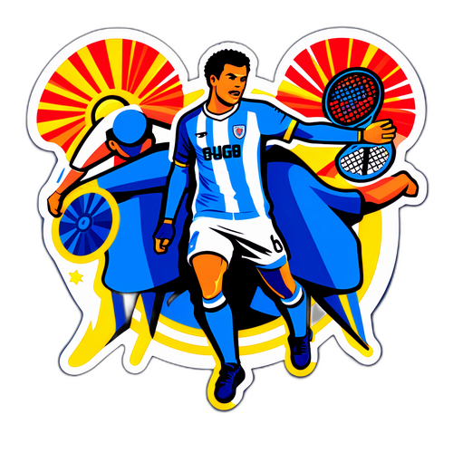 Sticker Tipsport Extraliga s fanoušky a atmosférou zápasu