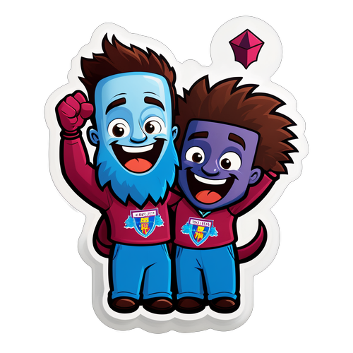 Perlawanan Hebat: Mascot Lucu Aston Villa dan Crystal Palace Bersorak untuk Kemenangan!