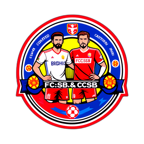 FCSB und Aberdeen Rivalität Sticker