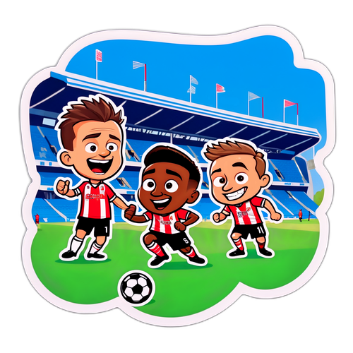 Stiker Pertandingan Brighton vs Sunderland