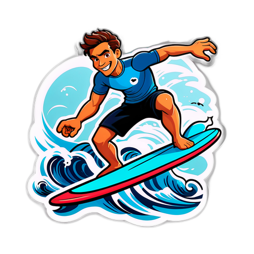 Leo Pereira Kayak Sticker