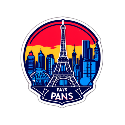 PSG 팬을 위한 스티커 디자인