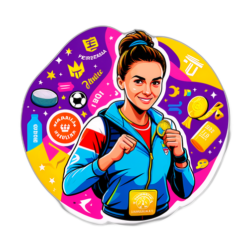 Vibrant sticker Daniela Brzobohatá