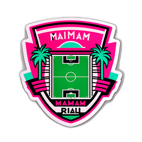 Stiker Jadwal Inter Miami